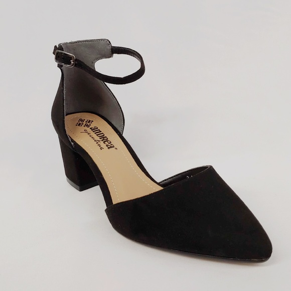 ankle strap wide width heels